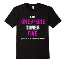 Funny 10th Birthday Calculation Math T-Shirt Gift for Girls