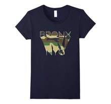 Bronx NYC Camouflage Retro New York City T Shirt
