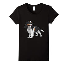 Cute Tri-Color Cavalier King Charles Spaniel T-Shirt