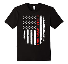 DENTAL ASSISTANT American Flag - Job Title Gift T-Shirts