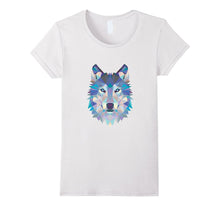 Geometric Wolf Tee