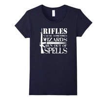 Rifle Ammo Pro Gun Rights Funny Wizard T-Shirt