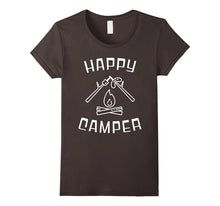 Happy Camper Camping Hiking Outdoor Lovers Shirt