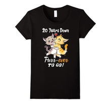 20th Wedding Anniversary Gift 20 Years Purr-Ever Cat Gift
