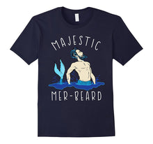 Majestic Mer-Beard Funny Humor Beard Manly Shirt
