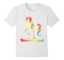 Happy Shirts Rainbow Unicorn Squad T-Shirt