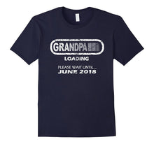 Mens Grandpa to Be June 2018 T Shirt New Grandpa Gift Loading