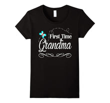 1st Time Grandma T-Shirt New Grandmother Gift