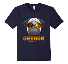 Pug Dog Is Watching Oregon Total Solar Eclipse T Shirt