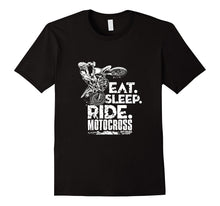 Dirt Bike Eat Sleep Ride - Funny Motocross T-Shirt
