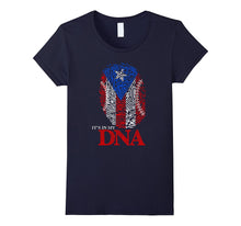 Puerto Rico Baseball DNA Shirt PR Boricua Flag Borinquen Tee