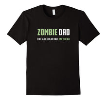 Mens Zombie Dad Shirt, Funny Cute Halloween Gift