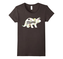 Mimi Triceratops Flower Shirt Gift for Grandparent Day