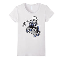 Skull Punk Ride a Skateboard T Shirt, Skate Shirts Unisex