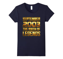2003 SEPTEMBER the Birth of Legends Gift for 14 Years Old