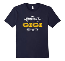 Promoted to Gigi Est 2017 Grandma Grandpa Shirts