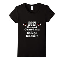2017 College Graduation Tshirt Proud Grandma Graduate Child
