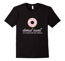 Donut Aunt Shirt, Funny Cute Sprinkles Trendy Gift