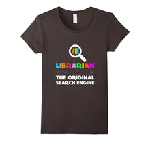 FUNNY LIBRARIAN T-Shirt Original Search Engine School Gift