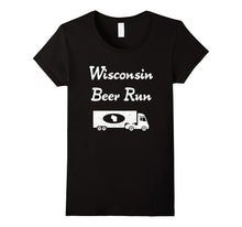 "Wisconsin Beer Run" Awesome Sconnie Booze Drinking T-Shirt