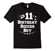 11th Birthday Boys Funny Shirt Gift 11 Years Old Soccer Boy