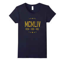 1954 Veni Vidi Vici T-Shirt 63 Yrs Old Bday 63rd Birthday