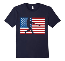 July 4th American Flag Baseball T-Shirt