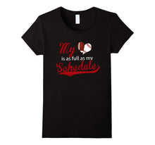 My Heart Is Full as My Schedule for Football Baseball TShirt