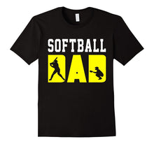 Proud Softball Dad Father Day Funny Shirt Gift