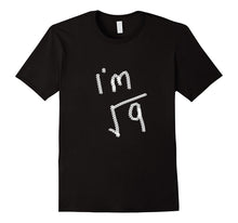 3 Years Old Math T Shirt- Square Root of 9