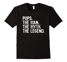 Mens Pops the Man the Myth the Legend T-Shirt