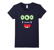 Monster Face T-Shirt - Funny / Scary Halloween Kids Tee
