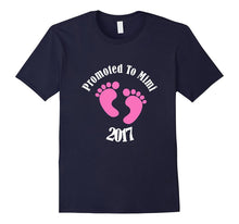 Promoted to Mimi 2017 Tshirt a Baby Girl Proud Grandmother