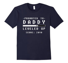 Promoted to Daddy Leveled Up Shirt - New Dad 2018