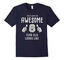 Awesome 8 Year Old Shirt - 8th Birthday Shirt 8 Year Old Tee