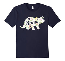 Mimi Triceratops Flower Shirt Gift for Grandparent Day