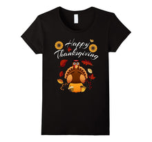 Happy Thanksgiving - Funny Pumpkin Turkey Day T-Shirt