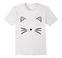 Cat Face T Shirt for Men Women Kids