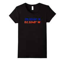 Latitude and Longitude of Gainesville Florida T-Shirt