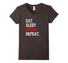 Eat Sleep Drum Repeat Band Instrument T-Shirt