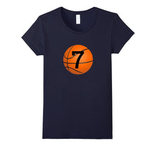 "#7 Basketball Birthday T Shirt