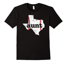 Softball Aunt Texas Baseball Aunt Shirt