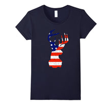 4th of July Deer Flag Tshirt