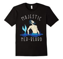 Majestic Mer-Beard Funny Humor Beard Manly Shirt