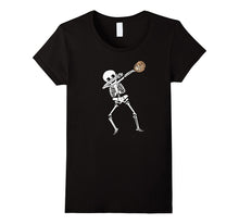 Halloween Dabbing Skeleton Baseball T Shirt Funny Dab Dance