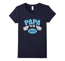 Papa to Be of a New Baby Boy Baby Shower 2017 T-Shirt