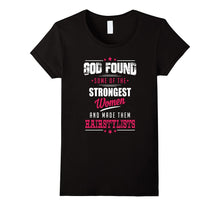 God Made Hair Stylists Profession Women Tee Shirt