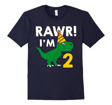 2nd Birthday Boy of Dinosaurs T-Shirt 2 Years Old Dinosaurs