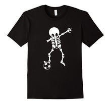 Dabbing Soccer Skeleton Shirt Halloween