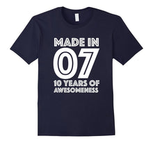 10th Birthday Shirt Gift Age 10 Year Old Boy Girl T-Shirt